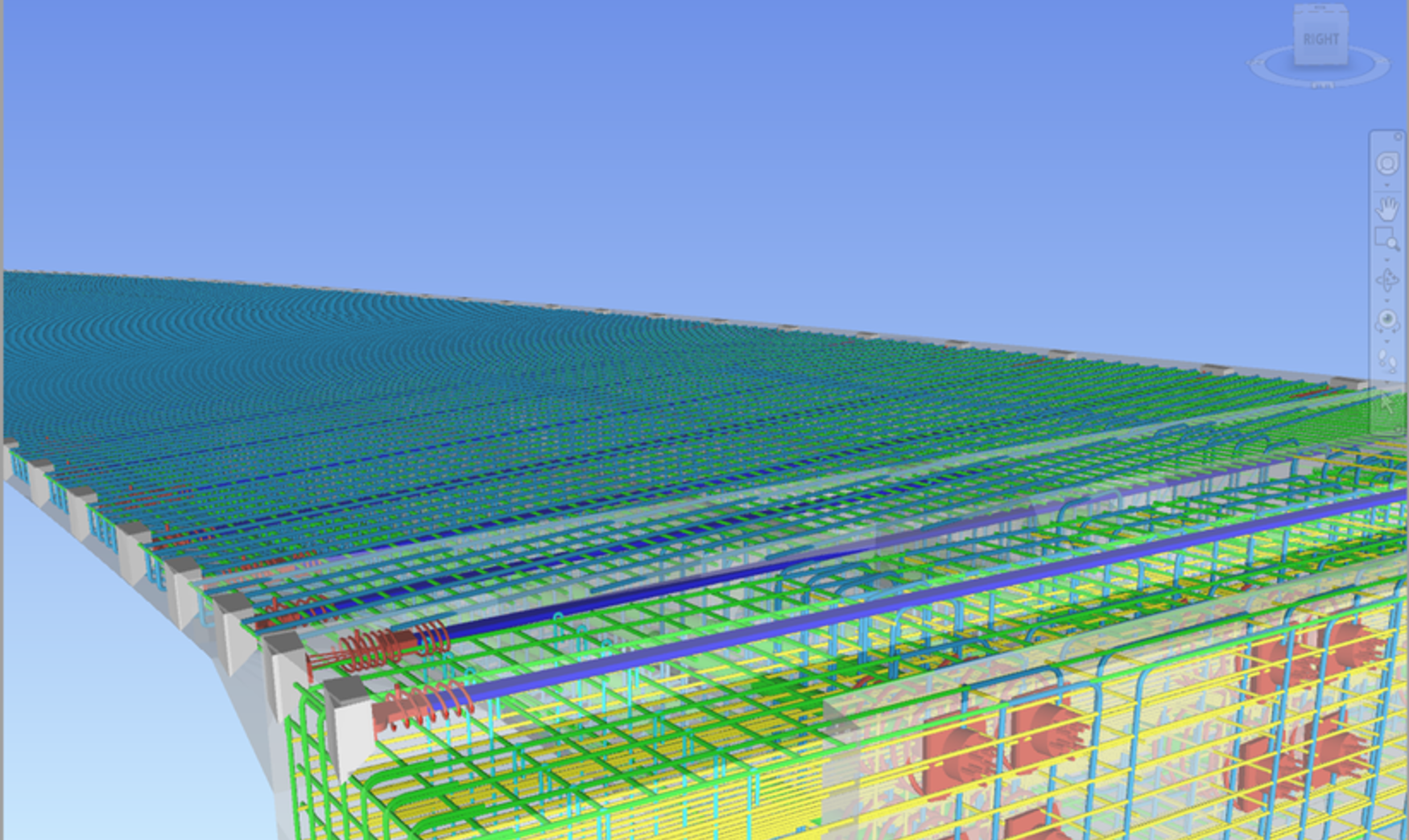 Cốt thép cầu nút giao